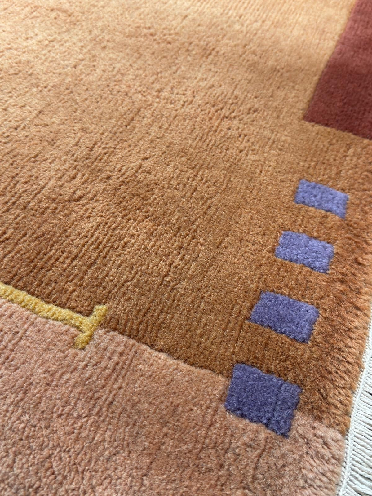 Nepal Modern Art  GEREINIGT Orientteppich Perserteppich 201 cm x 199 cm G0322