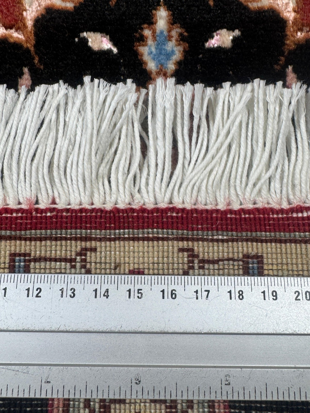 Täbriz Fein GEREINIGT Orientteppich Perserteppich Teppich 118cmx70cm G0184