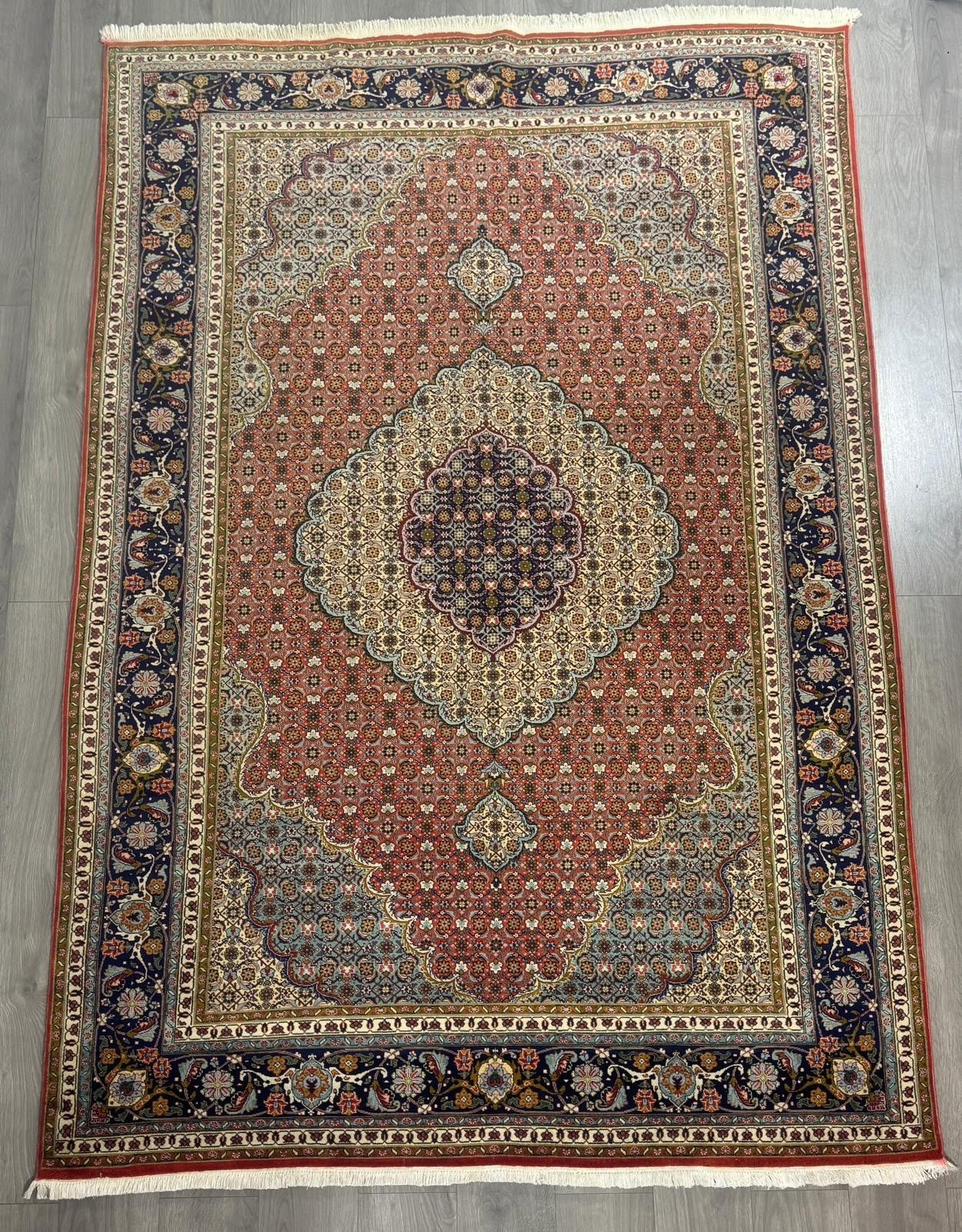 Täbriz  50 Raj GEREINIGT Orientteppich Perserteppich Teppich 278cmx180cm G0231