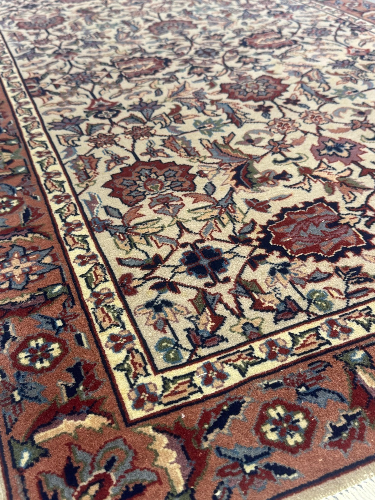 Schöner Sarough GEREINIGT Orientteppich Perserteppich Teppich 154cmx92cm G0182