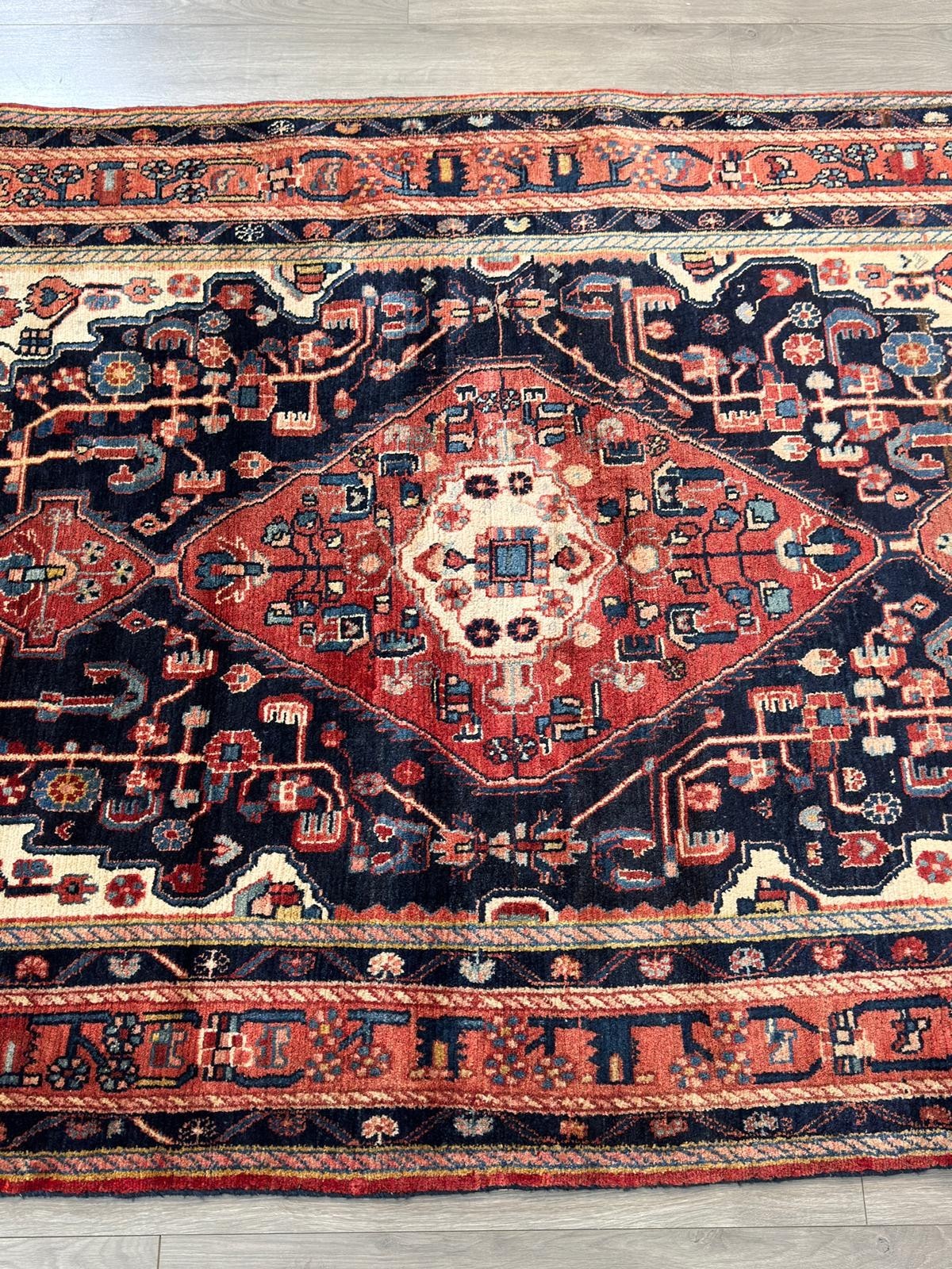 Schöner Bakhtiar GEREINIGT Orientteppich Perserteppich Teppich 254cmx154cm G0260