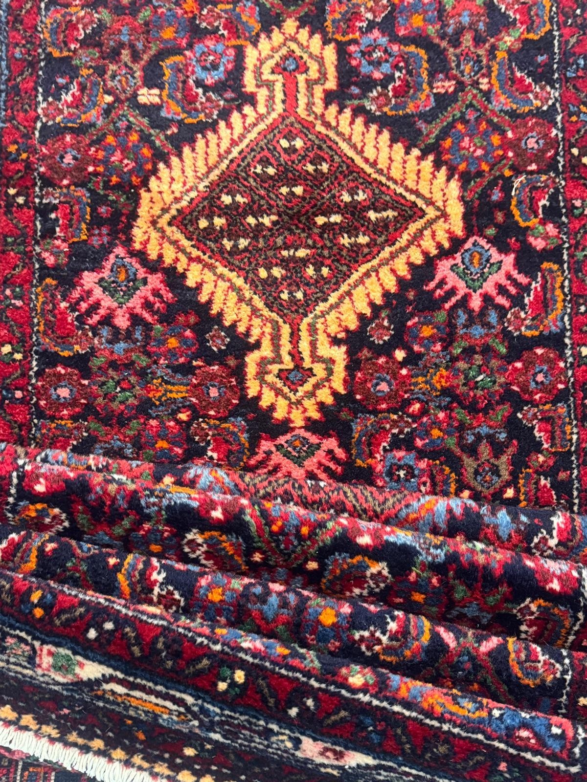 Schöner Malayer  GEREINIGT Orientteppich Perserteppich Teppich 500cmx89cm G0198