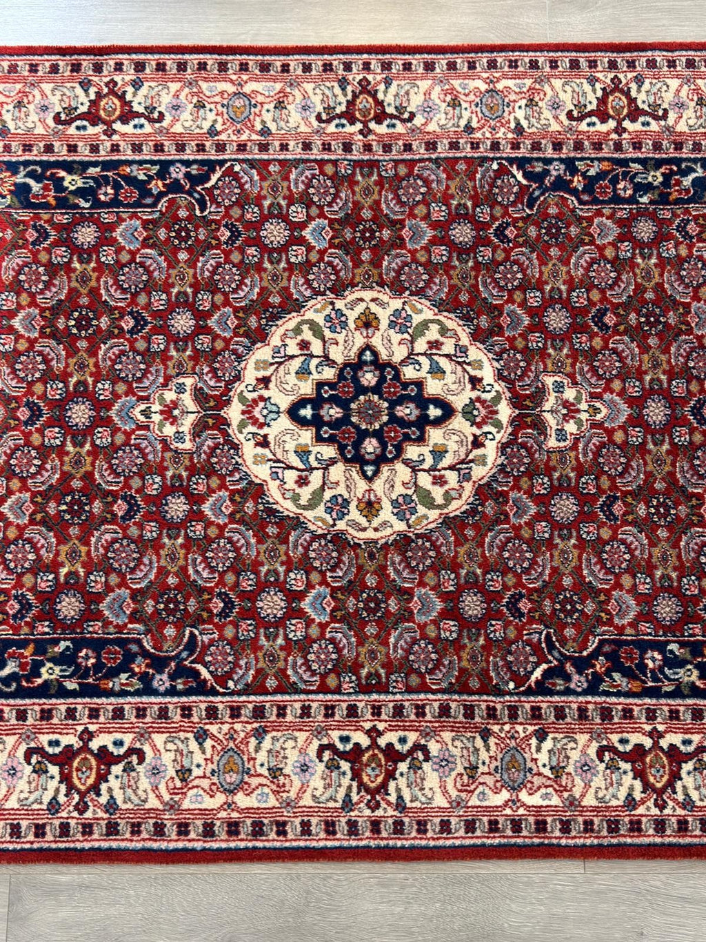 Schöner Täbriz GEREINIGT Orientteppich Perserteppich 190 cm x 122 cm CG0005