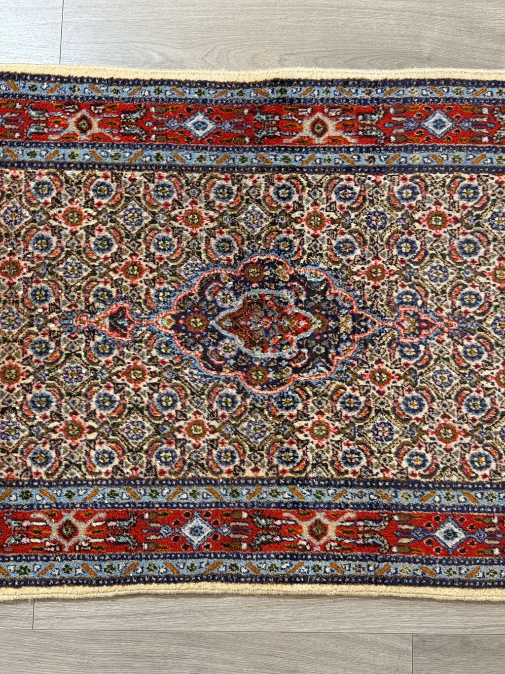 Schöner Moud GEREINIGT Orientteppich Perserteppich 142 cm x 76 cm 26-G10002