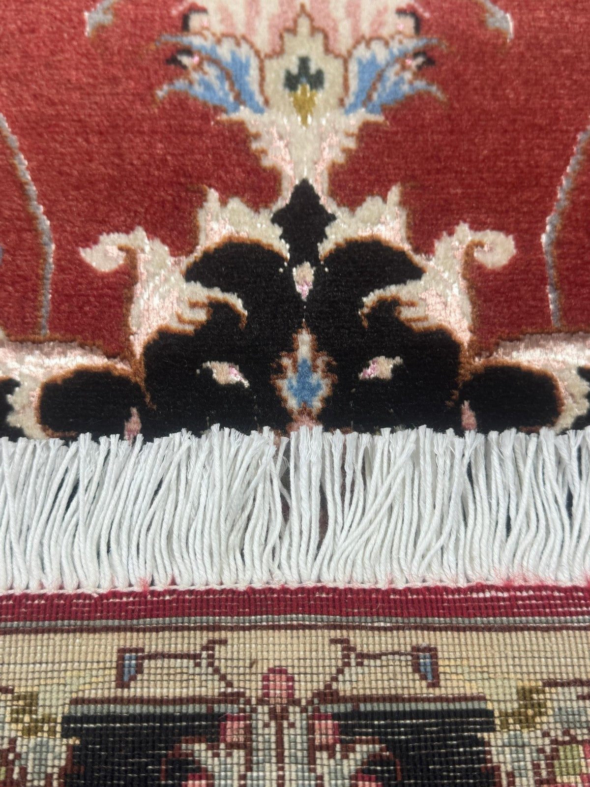 Täbriz Fein GEREINIGT Orientteppich Perserteppich Teppich 118cmx70cm G0184