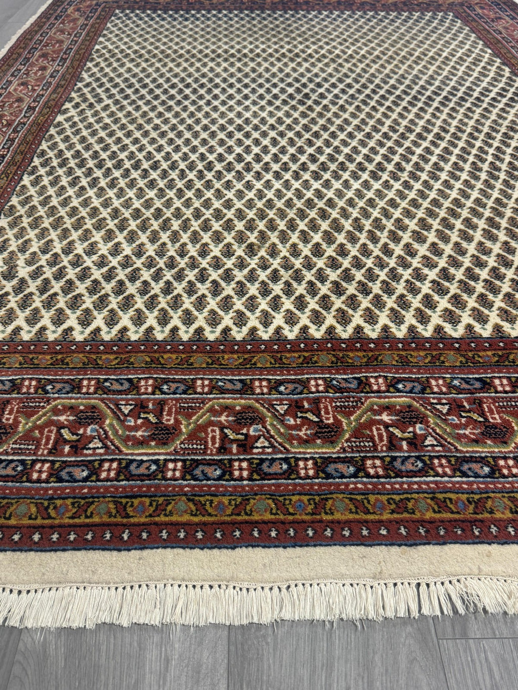 Schöner Sarough Mir Orientteppich Perserteppich  Teppich 246 cm x 172 cm C80035