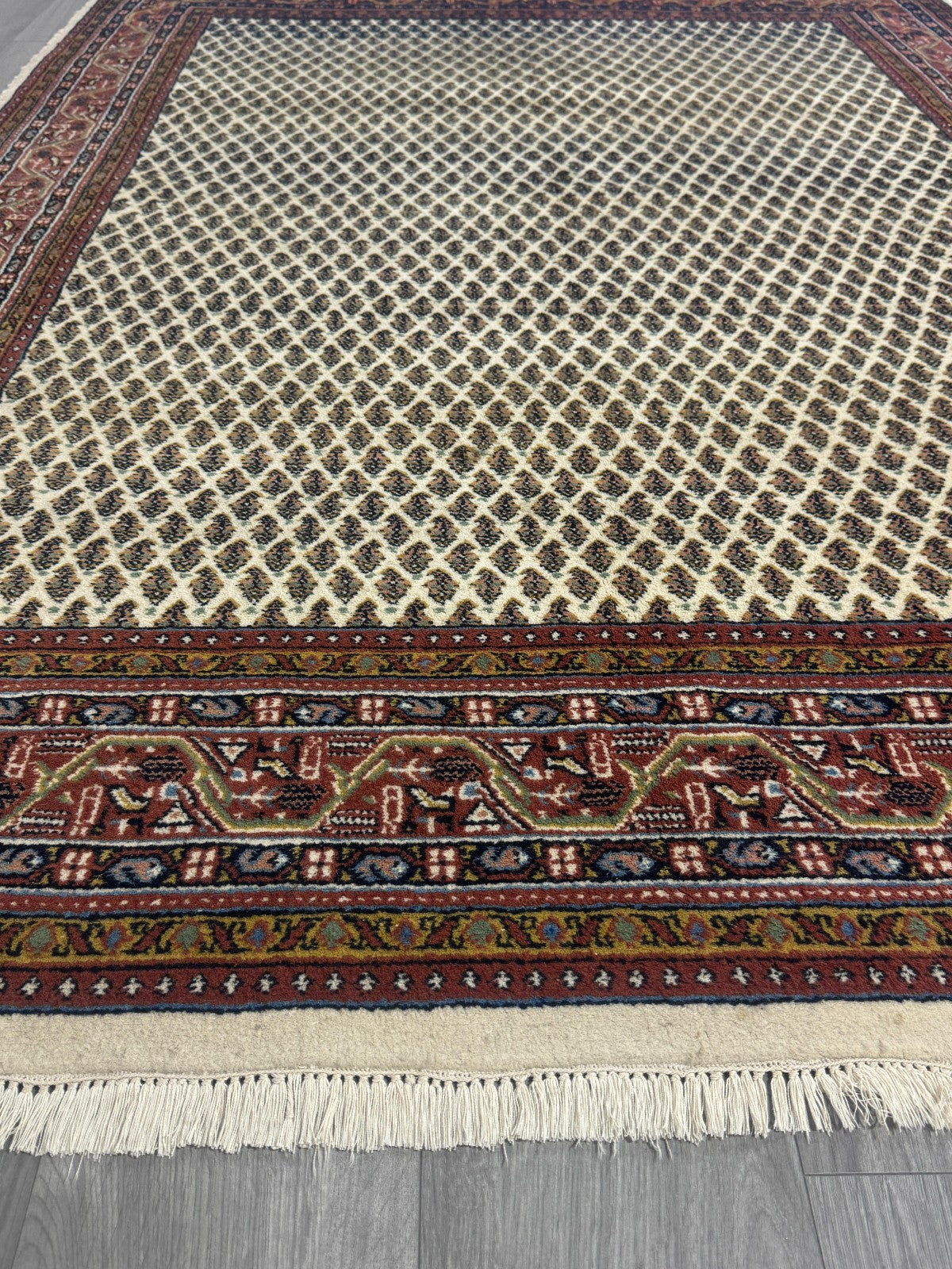 Schöner Sarough Mir Orientteppich Perserteppich  Teppich 246 cm x 172 cm C80035