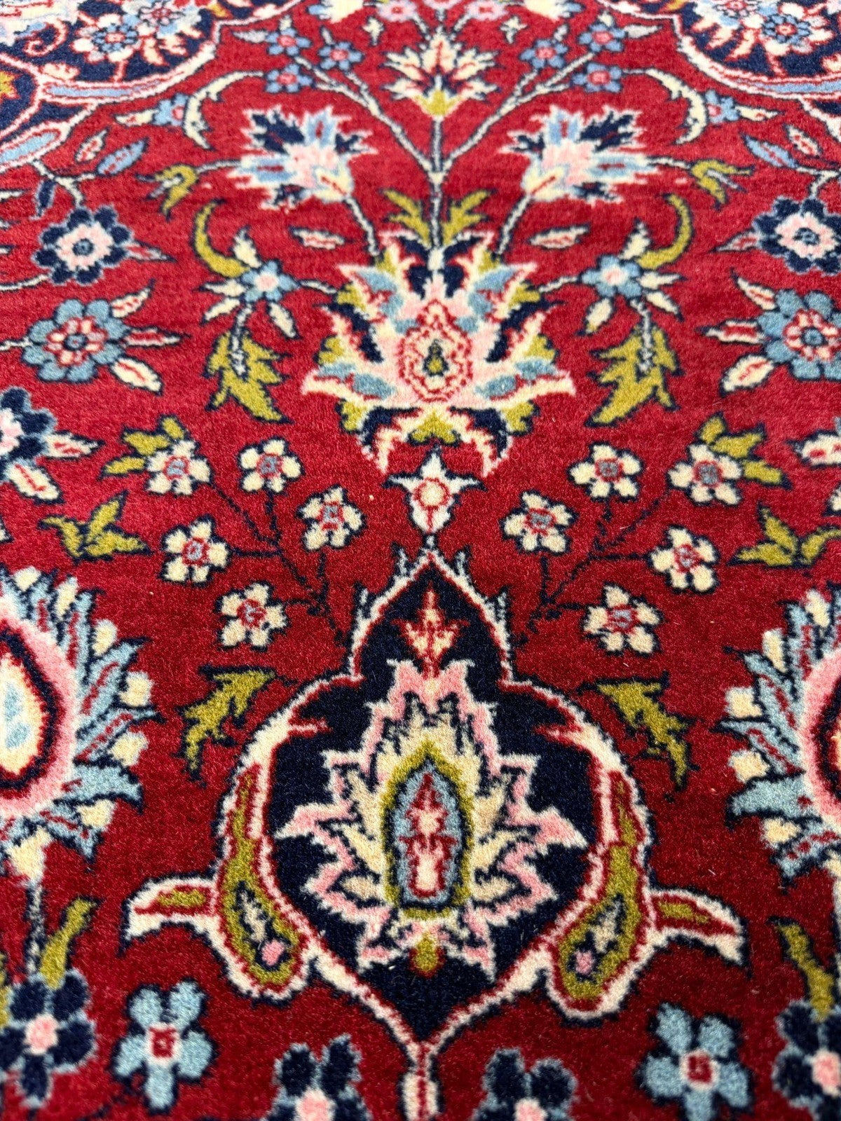 Schöner Ghom GEREINIGT  193cmx124cm Orientteppich Perserteppich Teppich G0276