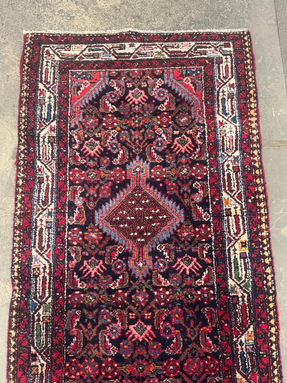 Schöner Malayer  GEREINIGT Orientteppich Perserteppich Teppich 500cmx89cm G0198