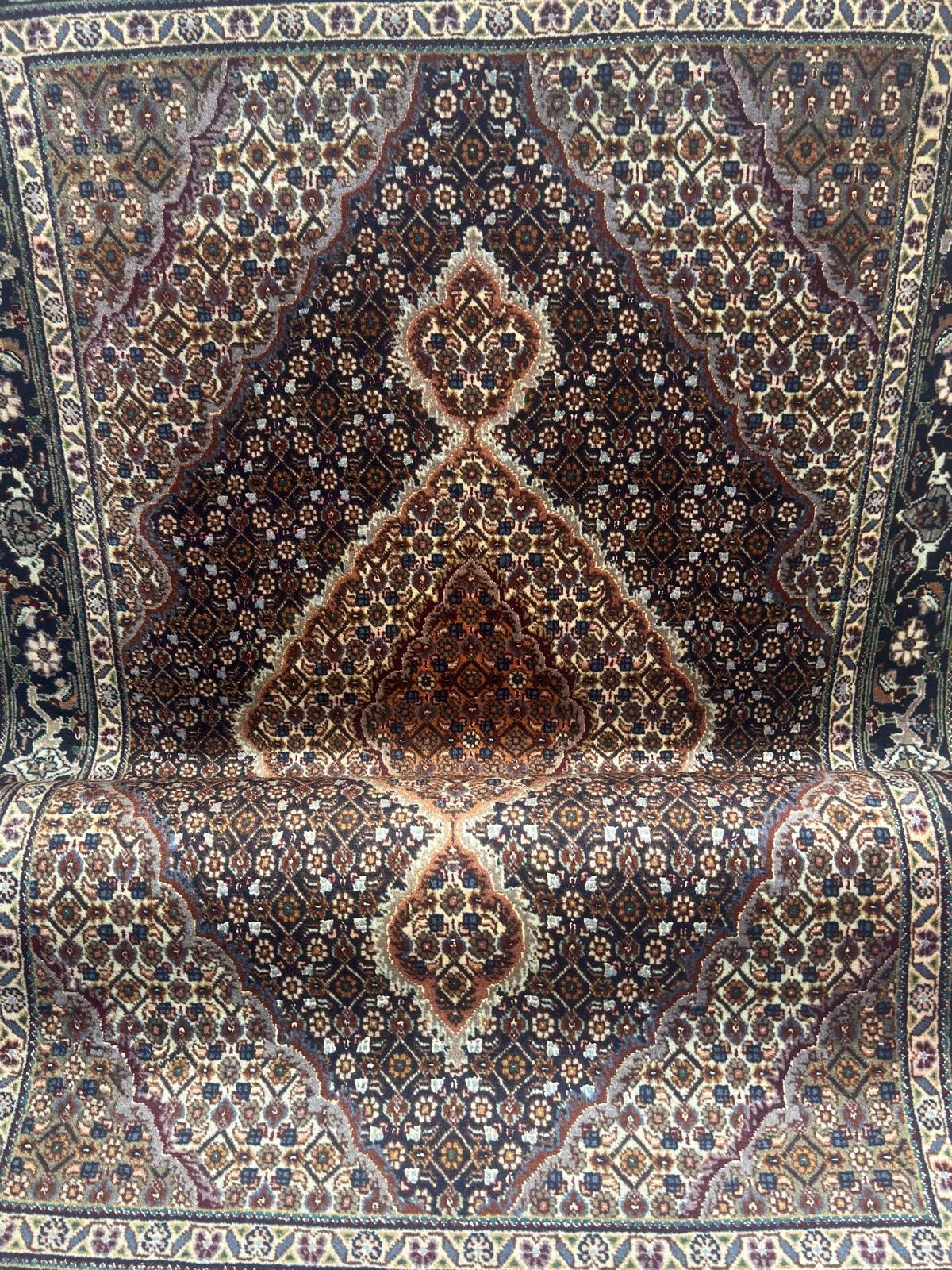 Täbriz Mahi GEREINIGT Orientteppich Perserteppich Teppich 157cm x 100cm G0223