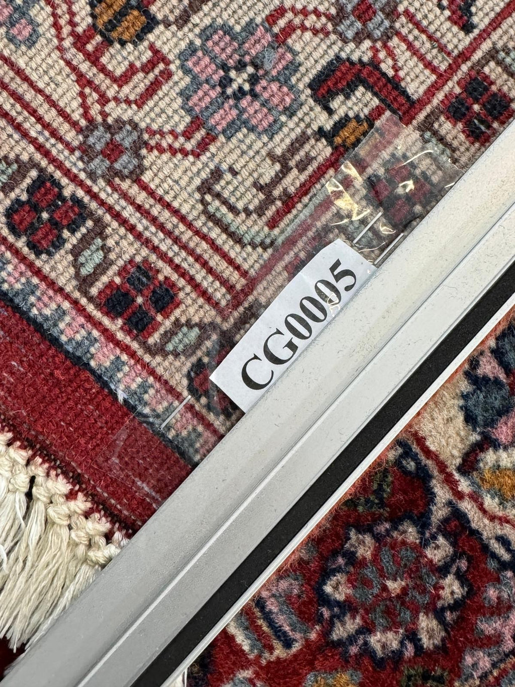 Schöner Täbriz GEREINIGT Orientteppich Perserteppich 190 cm x 122 cm CG0005