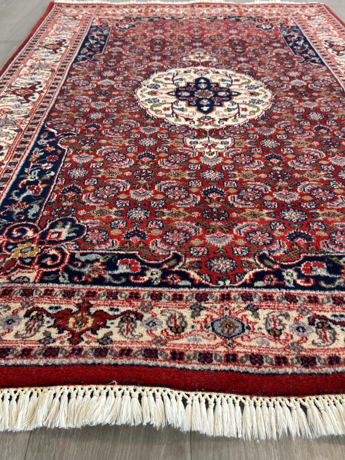 Schöner Täbriz GEREINIGT Orientteppich Perserteppich 190 cm x 122 cm CG0005