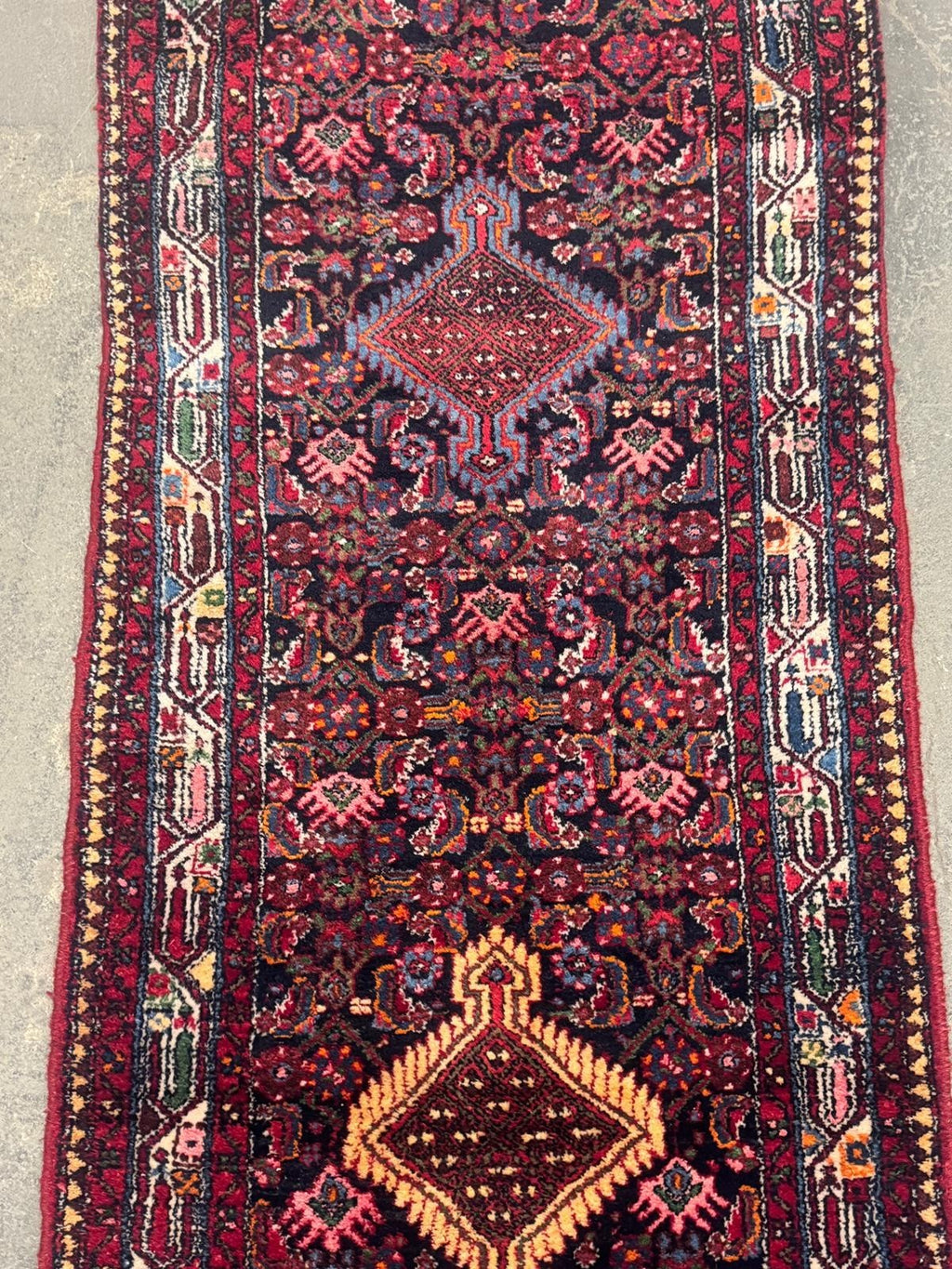 Schöner Malayer  GEREINIGT Orientteppich Perserteppich Teppich 500cmx89cm G0198