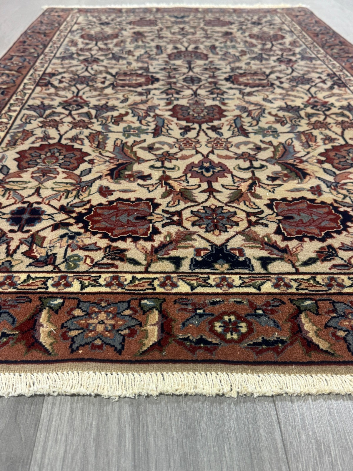 Schöner Sarough GEREINIGT Orientteppich Perserteppich Teppich 154cmx92cm G0182