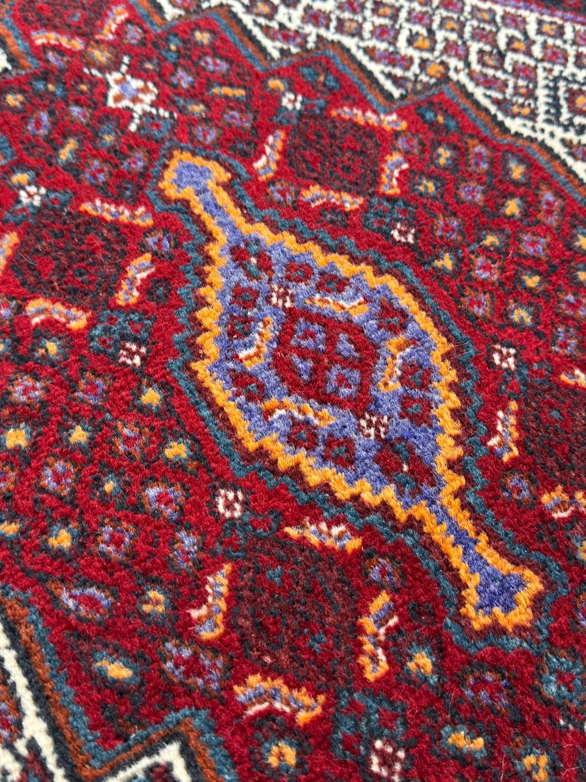 Vintage Bidjar GEREINIGT Orientteppich Perserteppich 105 cm x 77  cm G0308