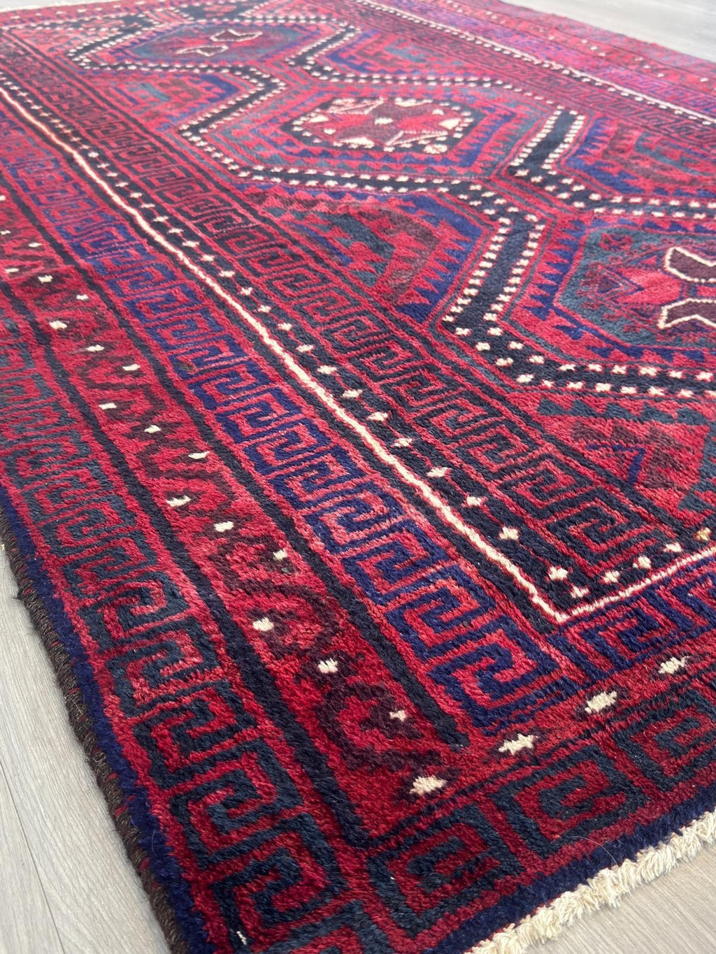 Schöner Belutsch Orientteppich Perserteppich Teppich 259cmx168cm C80121