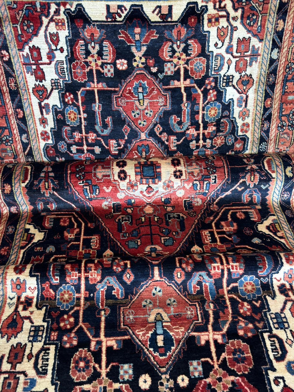 Schöner Bakhtiar GEREINIGT Orientteppich Perserteppich Teppich 254cmx154cm G0260