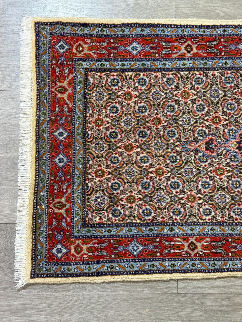 Schöner Moud GEREINIGT Orientteppich Perserteppich 142 cm x 76 cm 26-G10002