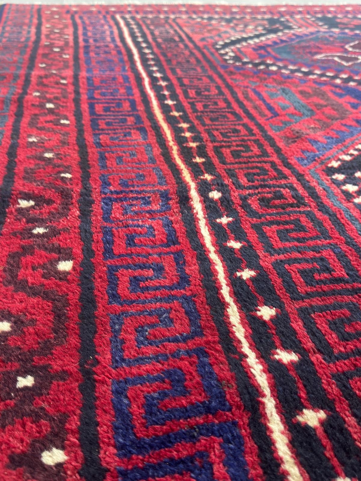 Schöner Belutsch Orientteppich Perserteppich Teppich 259cmx168cm C80121