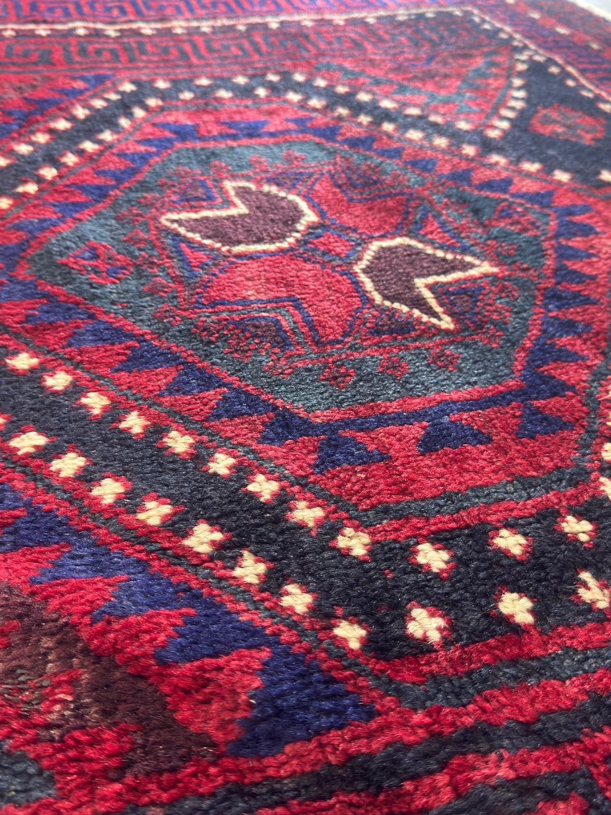 Schöner Belutsch Orientteppich Perserteppich Teppich 259cmx168cm C80121