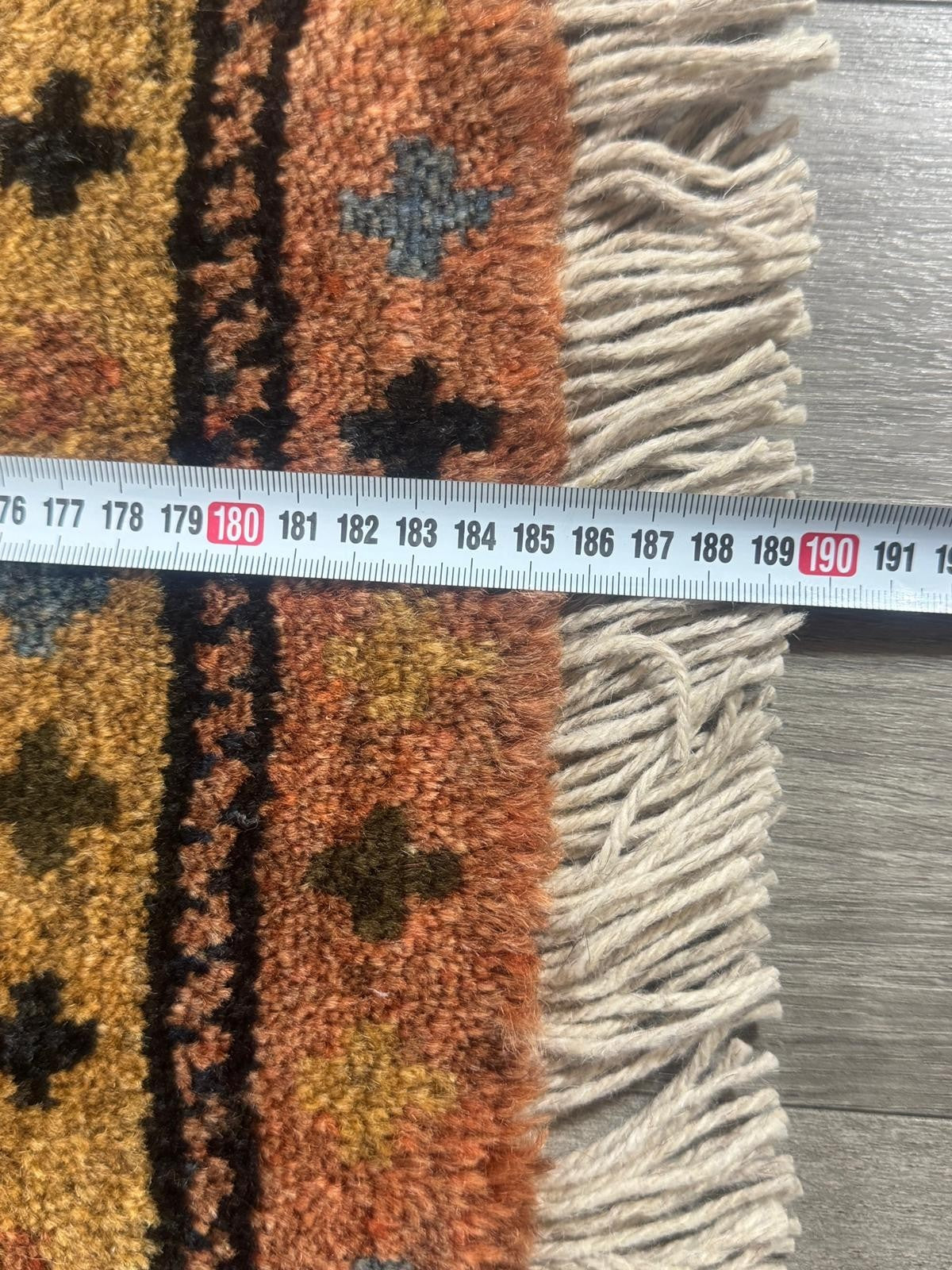 Schöner Gabbeh GEREINIGT Orientteppich Perserteppich Teppich 201cm x 185cm G0230