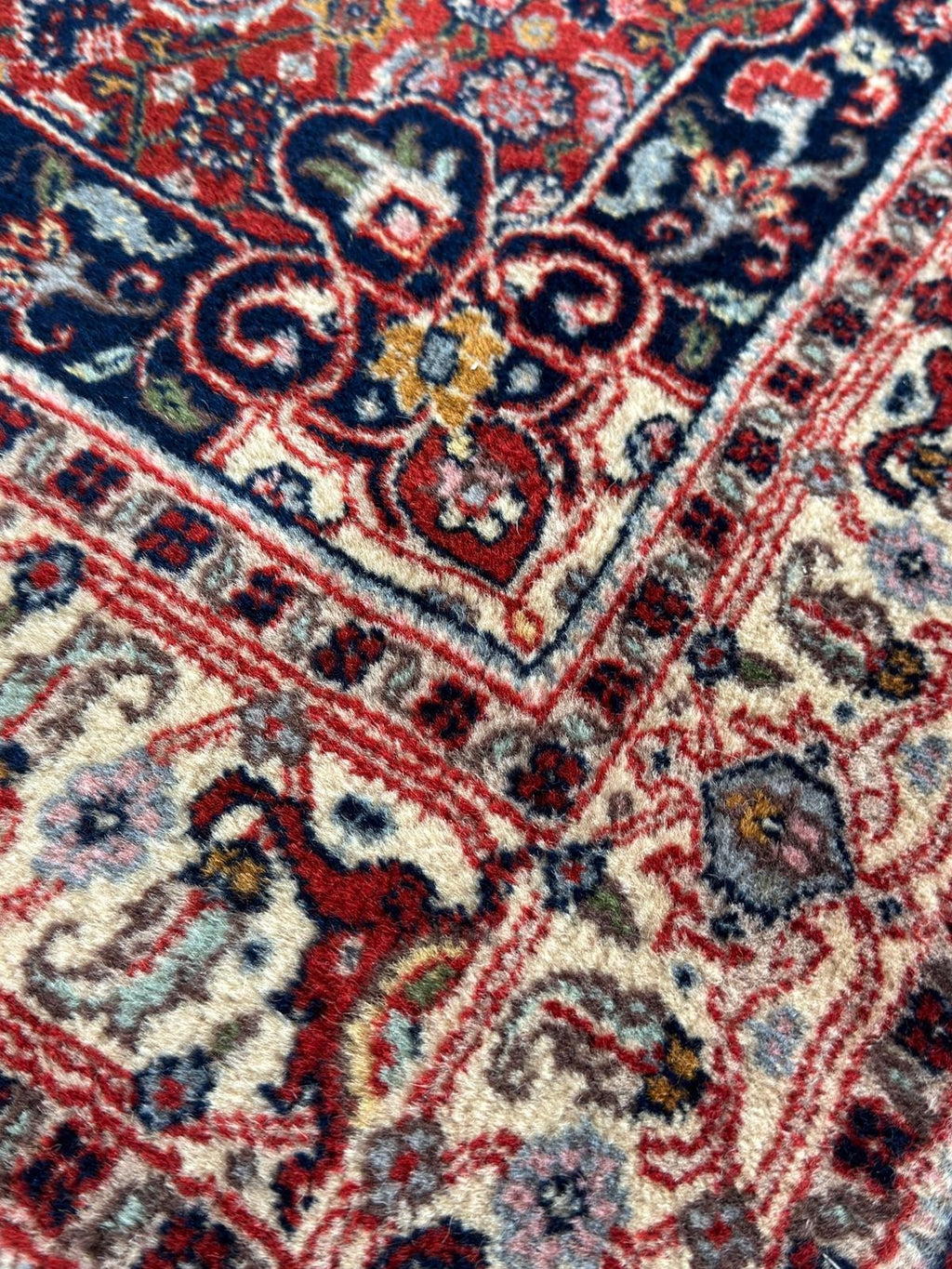 Schöner Täbriz GEREINIGT Orientteppich Perserteppich 190 cm x 122 cm CG0005