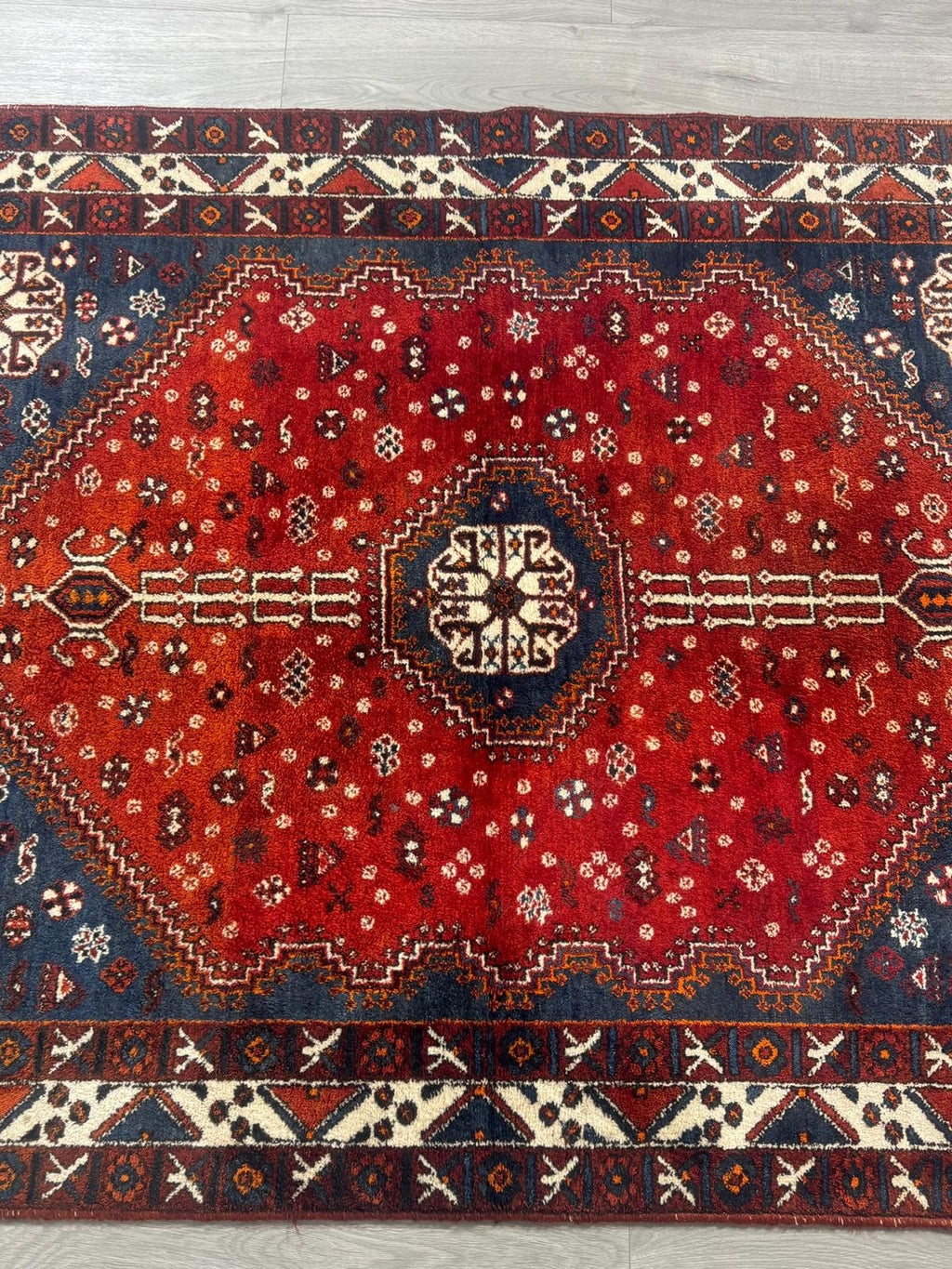 Schöner Ghashghai Orientteppich Perserteppich  Teppich 205 cm x 155 cm 40046