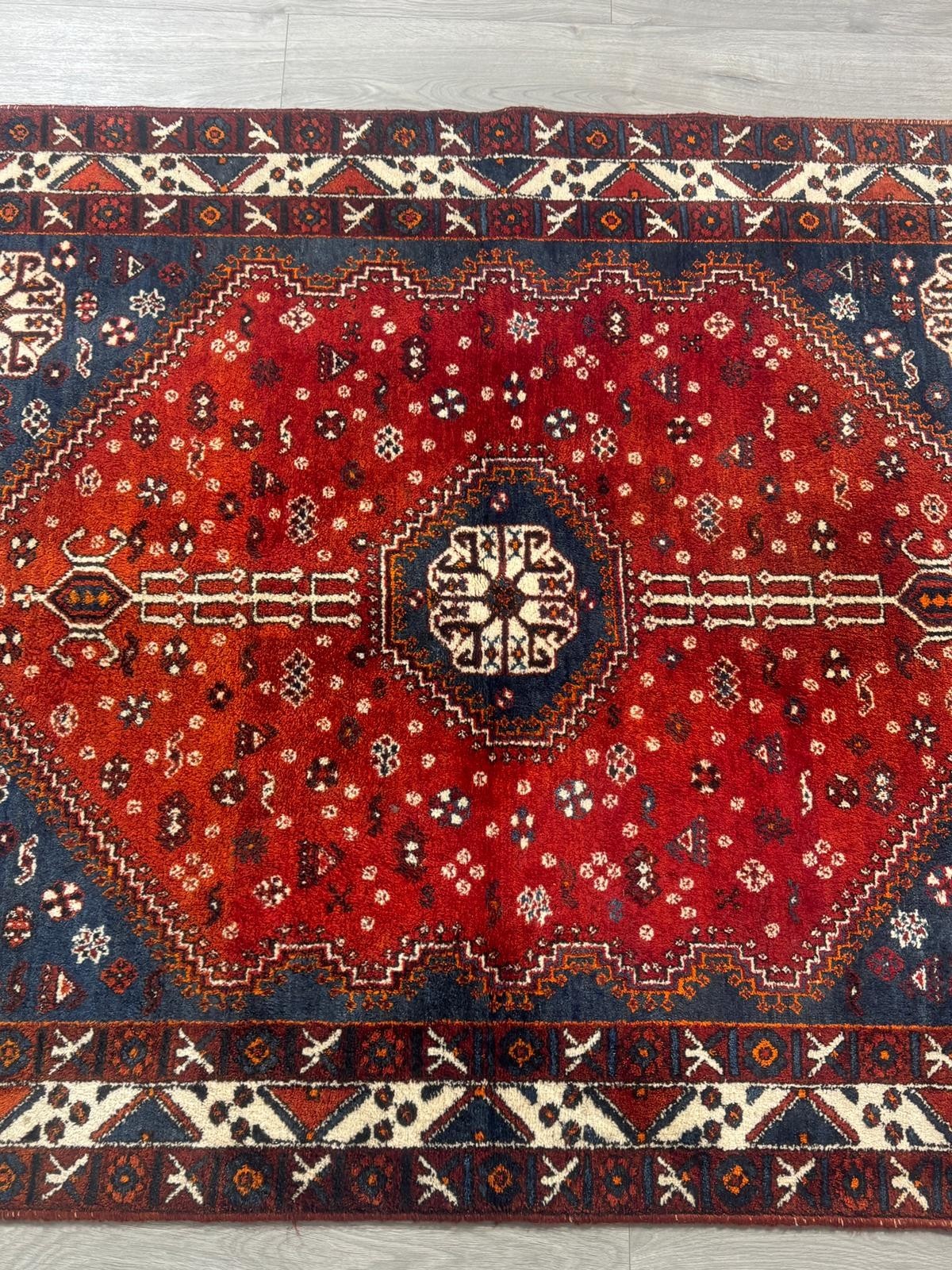 Schöner Ghashghai Orientteppich Perserteppich  Teppich 205 cm x 155 cm 40046