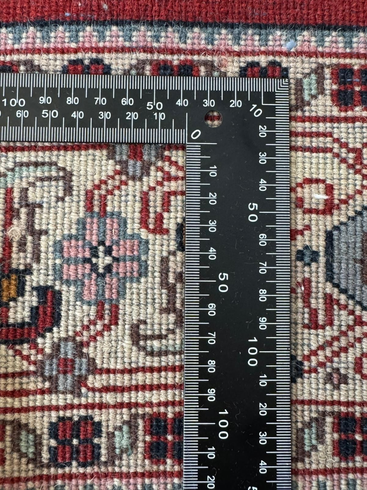 Schöner Täbriz GEREINIGT Orientteppich Perserteppich 190 cm x 122 cm CG0005