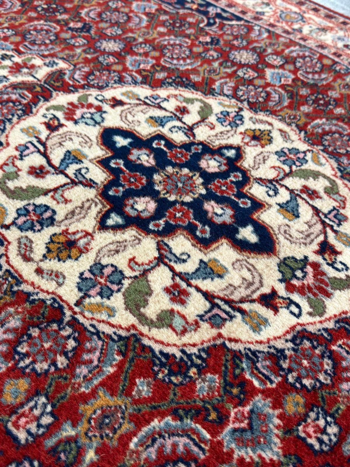 Schöner Täbriz GEREINIGT Orientteppich Perserteppich 190 cm x 122 cm CG0005