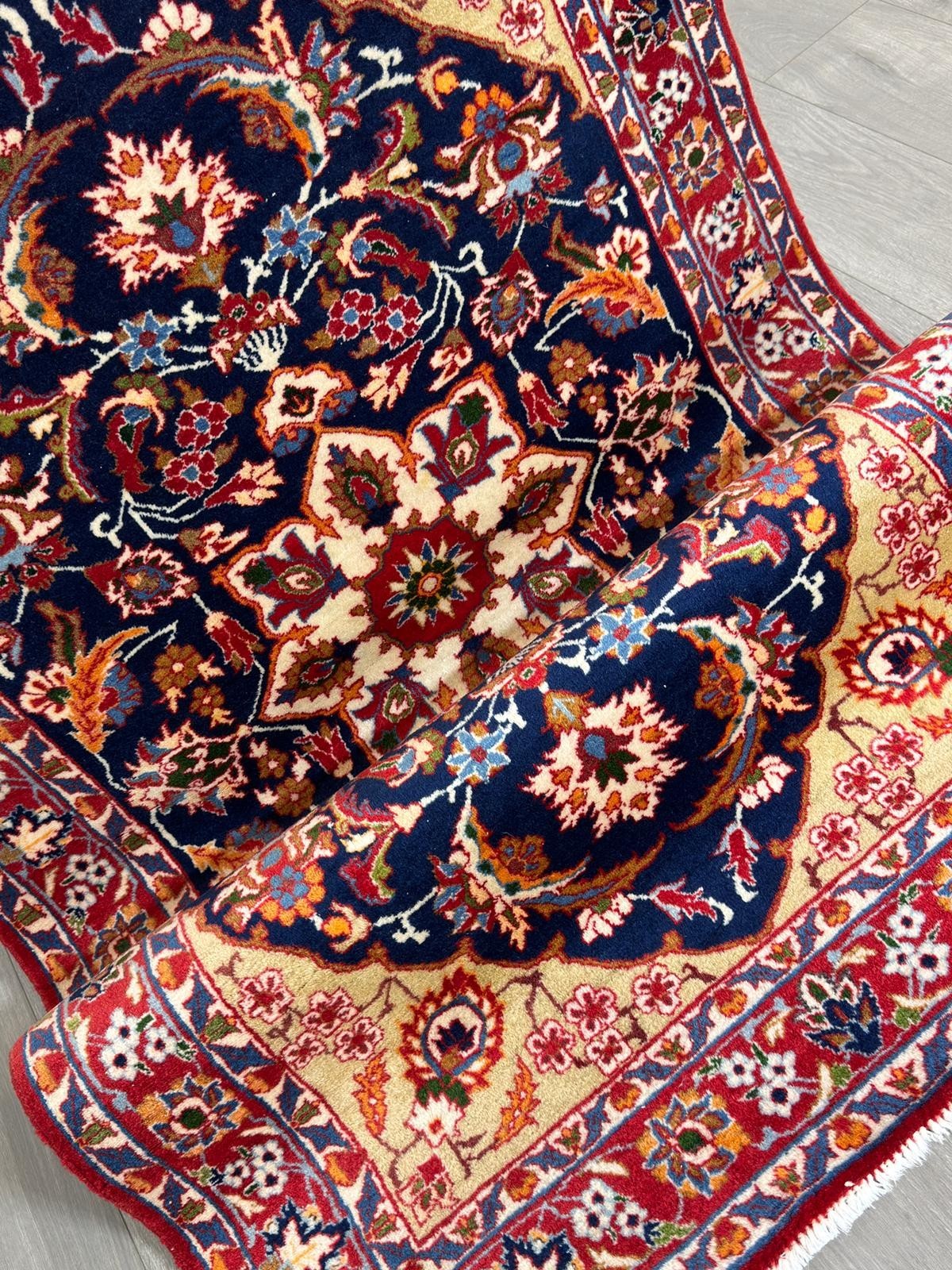 TOP Sarukh GEREINIGT Orientteppich Perserteppich Teppich 165 cm x 108 cm G0250