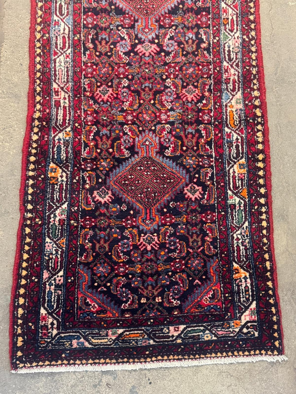 Schöner Malayer  GEREINIGT Orientteppich Perserteppich Teppich 500cmx89cm G0198