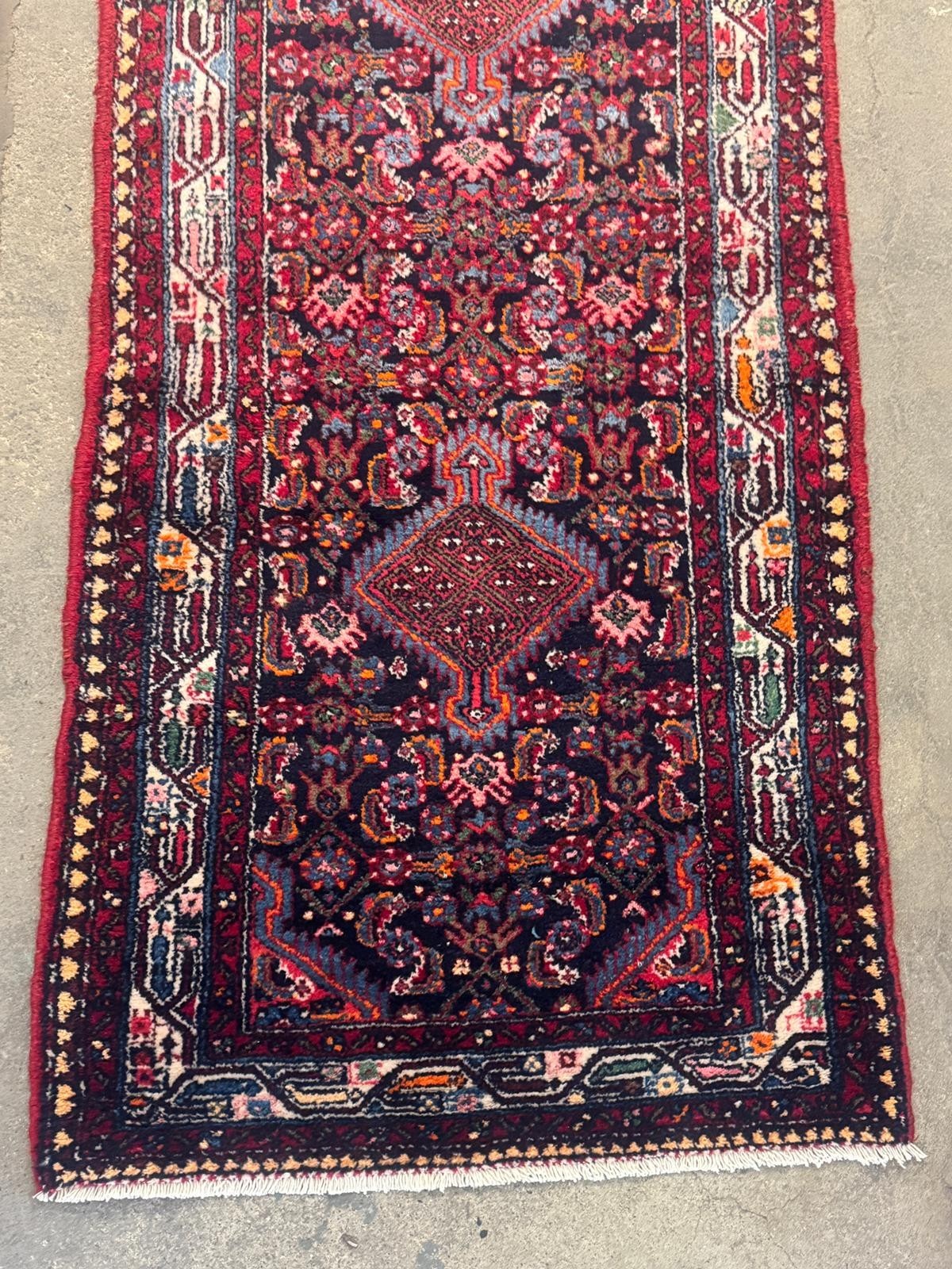 Schöner Malayer  GEREINIGT Orientteppich Perserteppich Teppich 500cmx89cm G0198