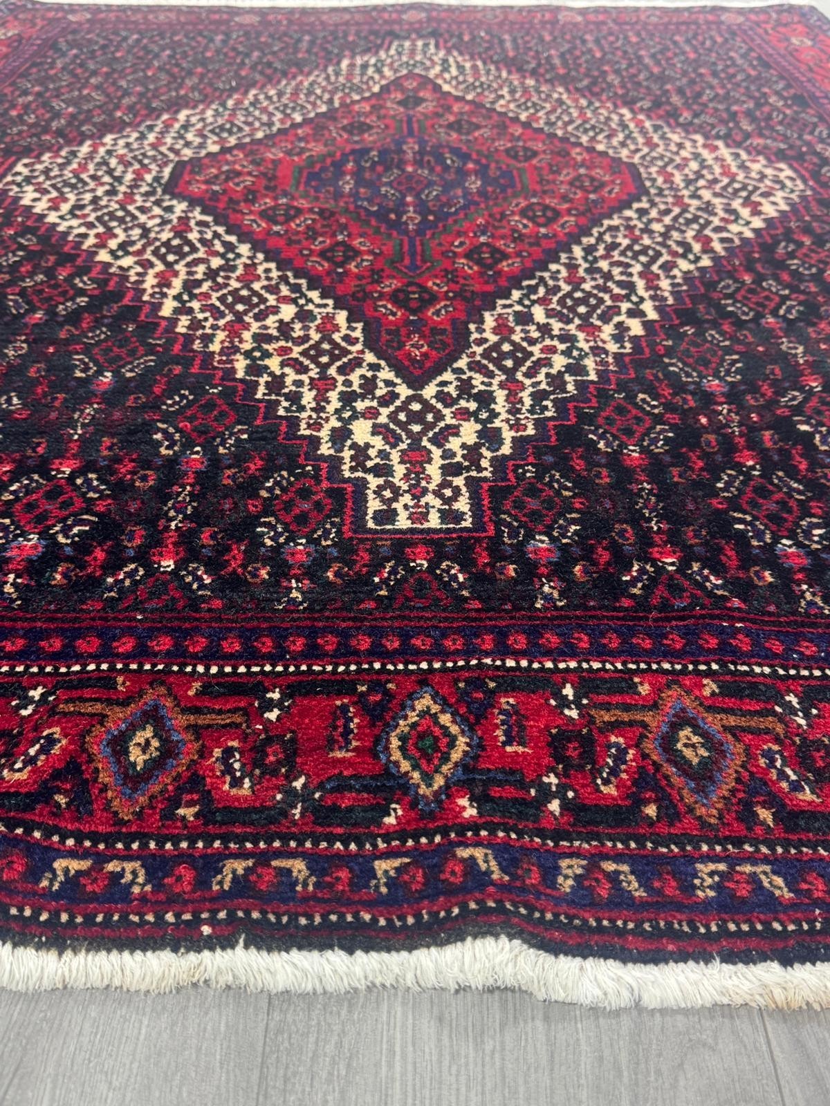 Schöner Bidjar GEREINIGT Orientteppich Perserteppich Teppich 184cmx143cm G0209