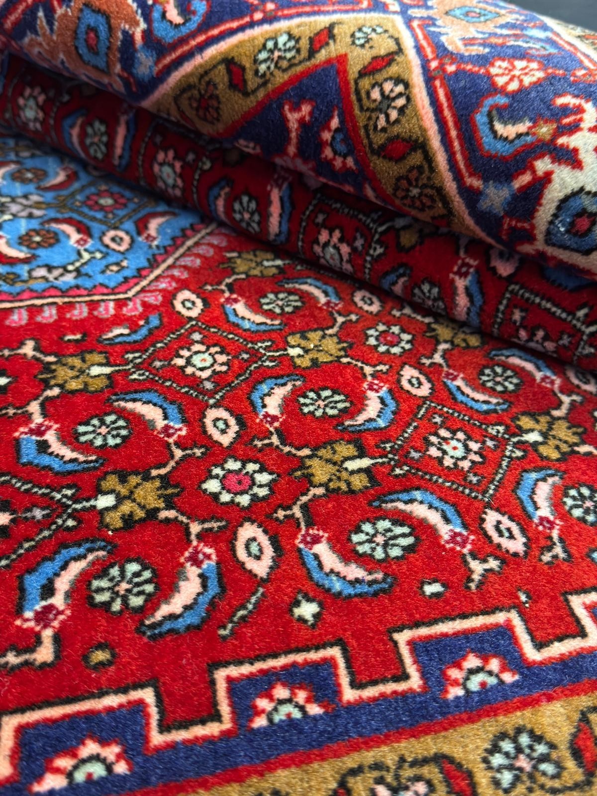 Vintage Bidjar GEREINIGT Orientteppich Perserteppich 161 cm x 109 cm G0330