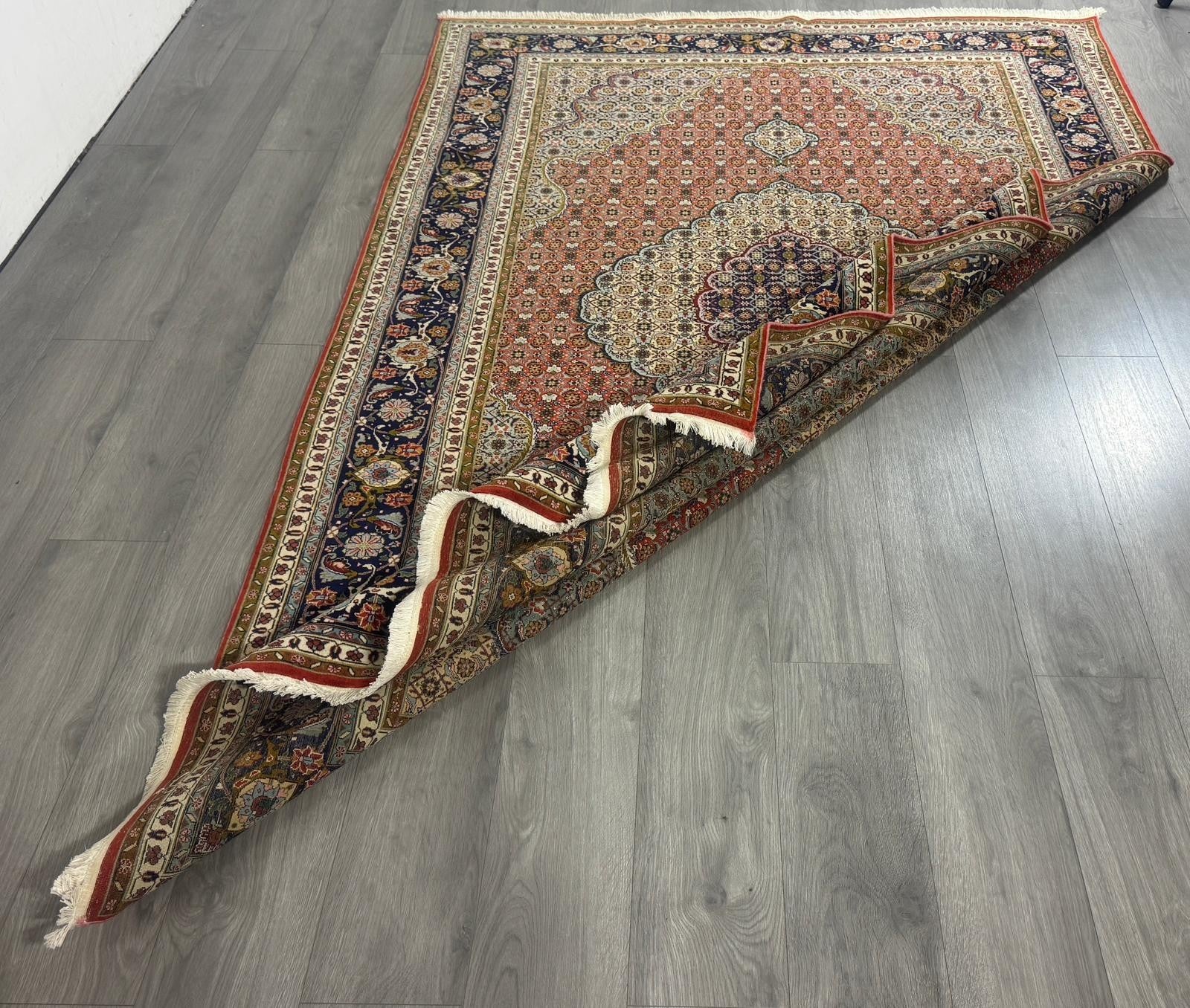 Täbriz  50 Raj GEREINIGT Orientteppich Perserteppich Teppich 278cmx180cm G0231