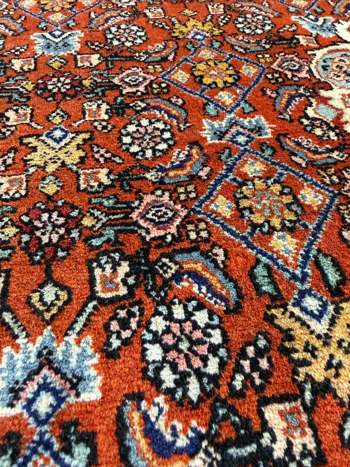 Schöner Bidjar GEREINIGT  159cmx117cm Orientteppich Perserteppich Teppich G0291