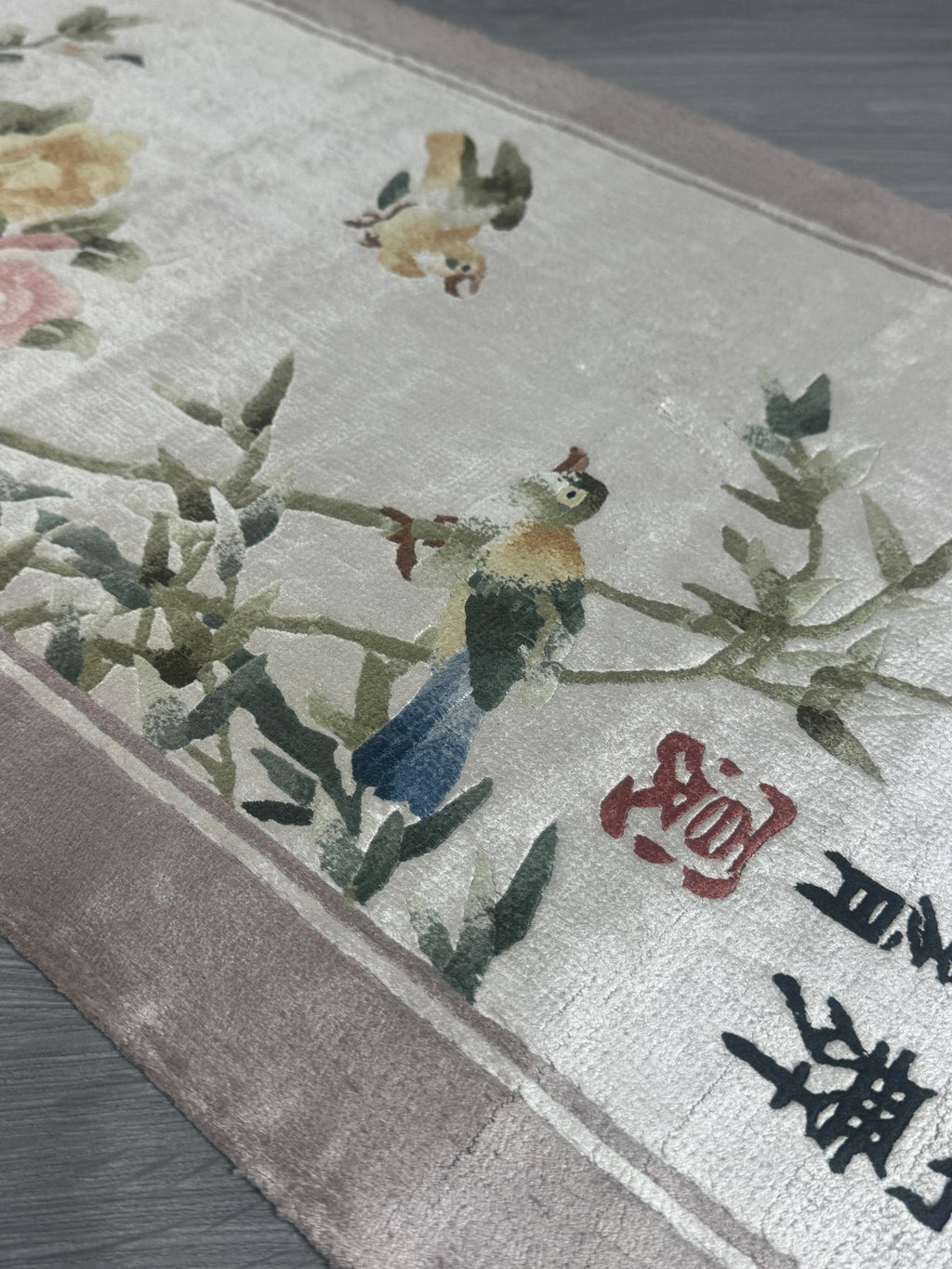 China SEIDE GEREINIGT Orientteppich Perserteppich Teppich 108cmx46cm G0177