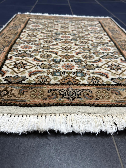 Herati GEREINIGT Orientteppich Perserteppich Teppich 91 cm x 61 cm CG0051