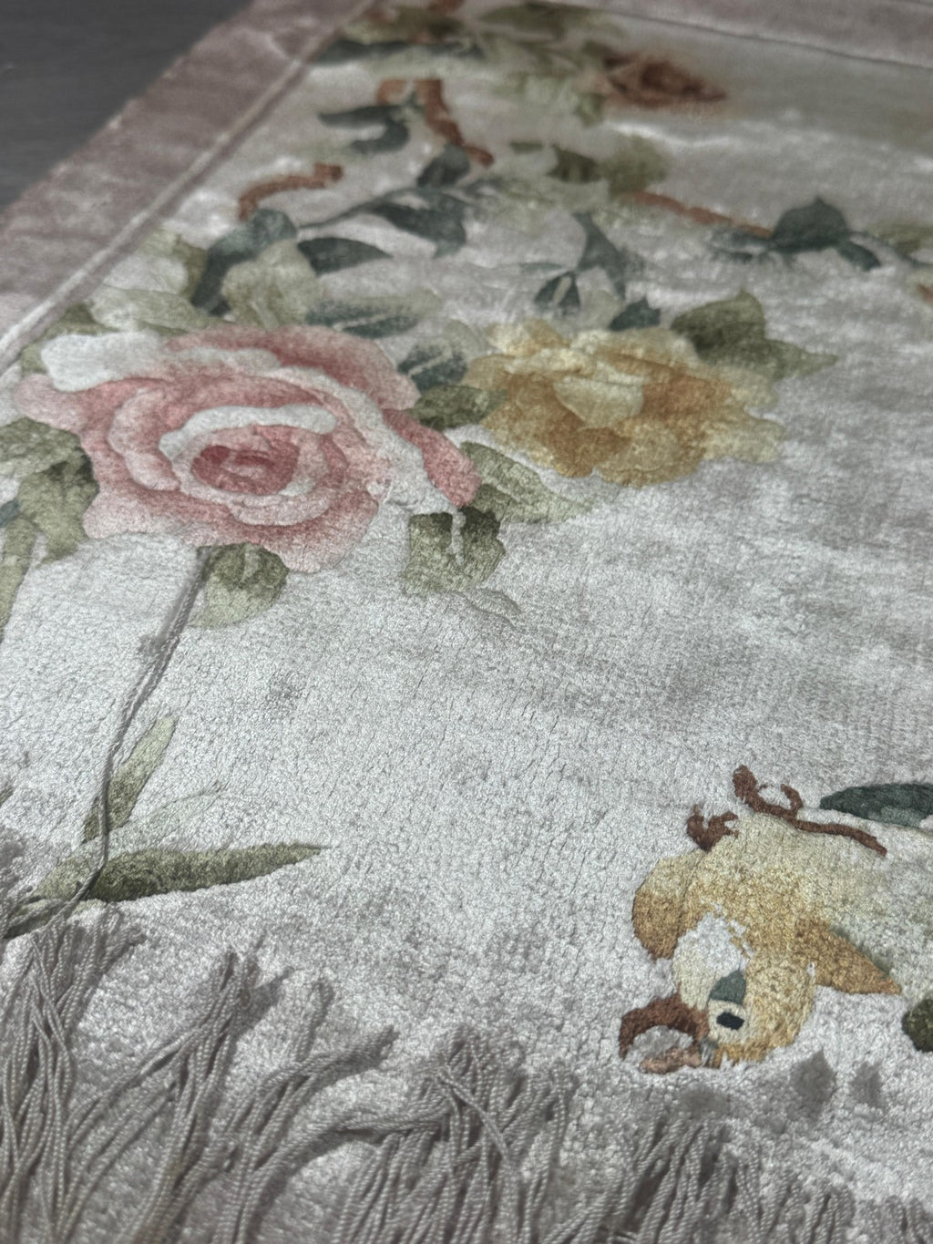 China SEIDE GEREINIGT Orientteppich Perserteppich Teppich 108cmx46cm G0177