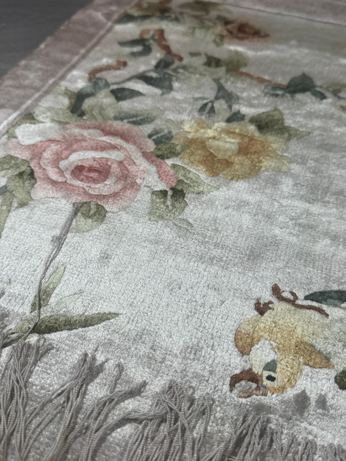 China SEIDE GEREINIGT Orientteppich Perserteppich Teppich 108cmx46cm G0177