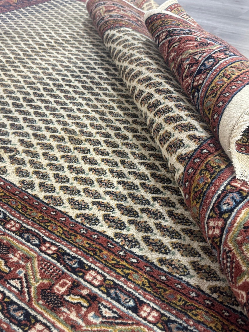 Schöner Sarough Mir Orientteppich Perserteppich  Teppich 246 cm x 172 cm C80035