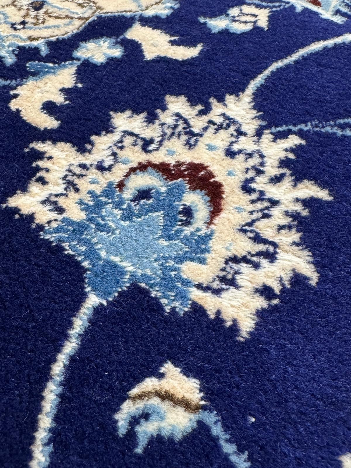 Nain Fein mit SEIDE GEREINIGT Orientteppich Perserteppich 337cmx243cm G0249