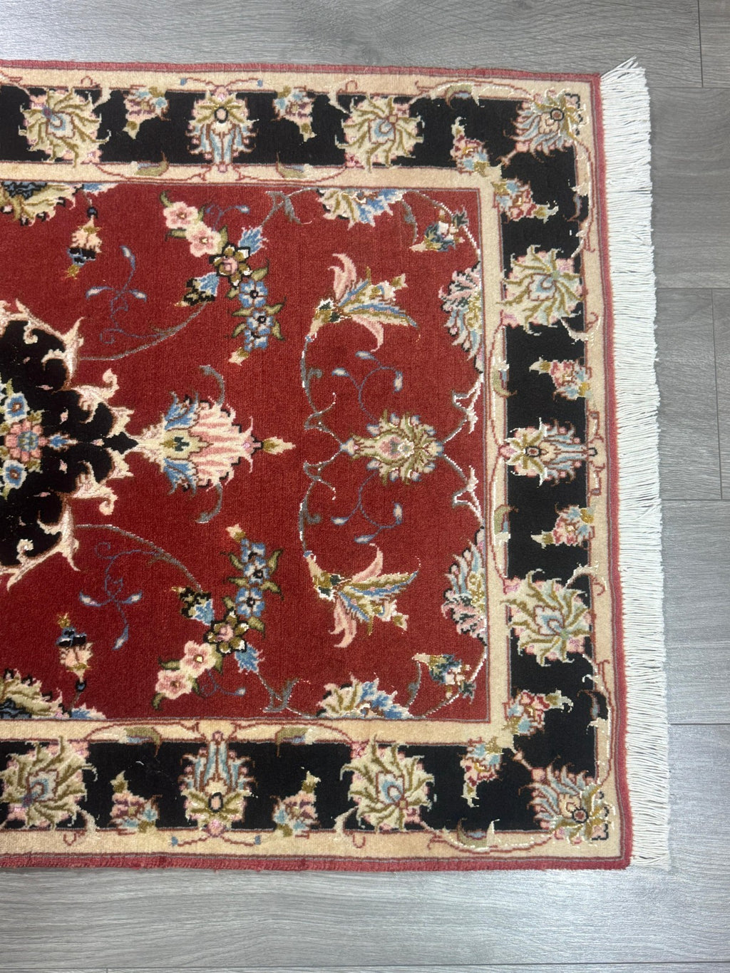 Täbriz Fein GEREINIGT Orientteppich Perserteppich Teppich 118cmx70cm G0184