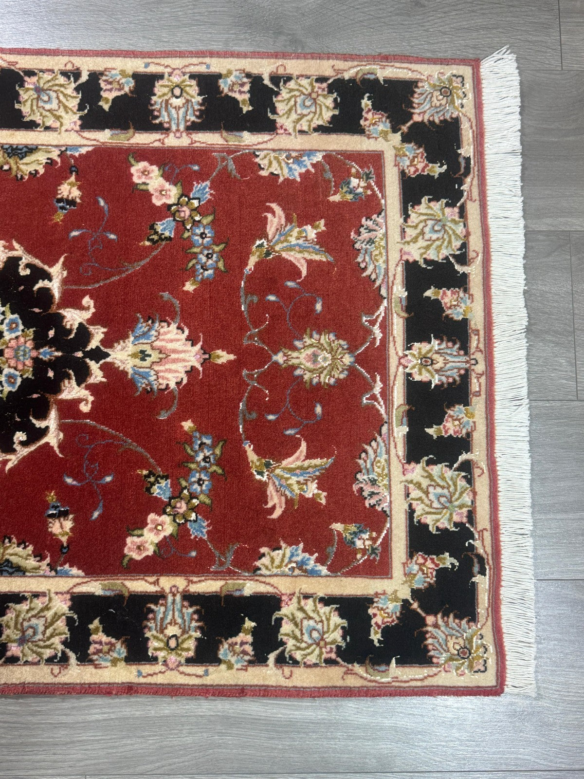 Täbriz Fein GEREINIGT Orientteppich Perserteppich Teppich 118cmx70cm G0184