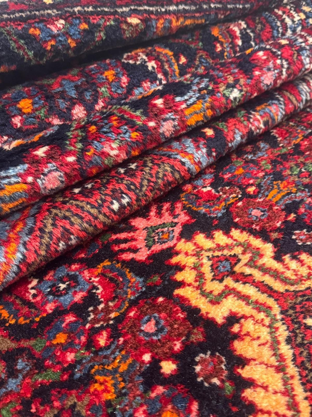 Schöner Malayer  GEREINIGT Orientteppich Perserteppich Teppich 500cmx89cm G0198