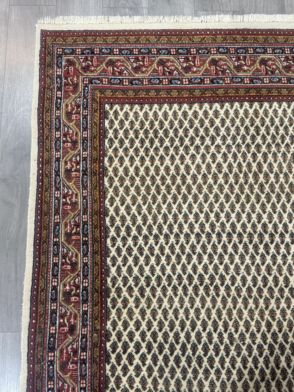 Schöner Sarough Mir Orientteppich Perserteppich  Teppich 246 cm x 172 cm C80035