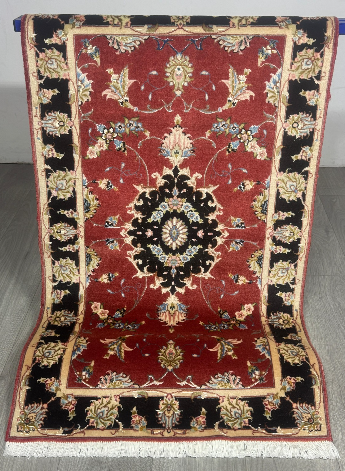 Täbriz Fein GEREINIGT Orientteppich Perserteppich Teppich 118cmx70cm G0184