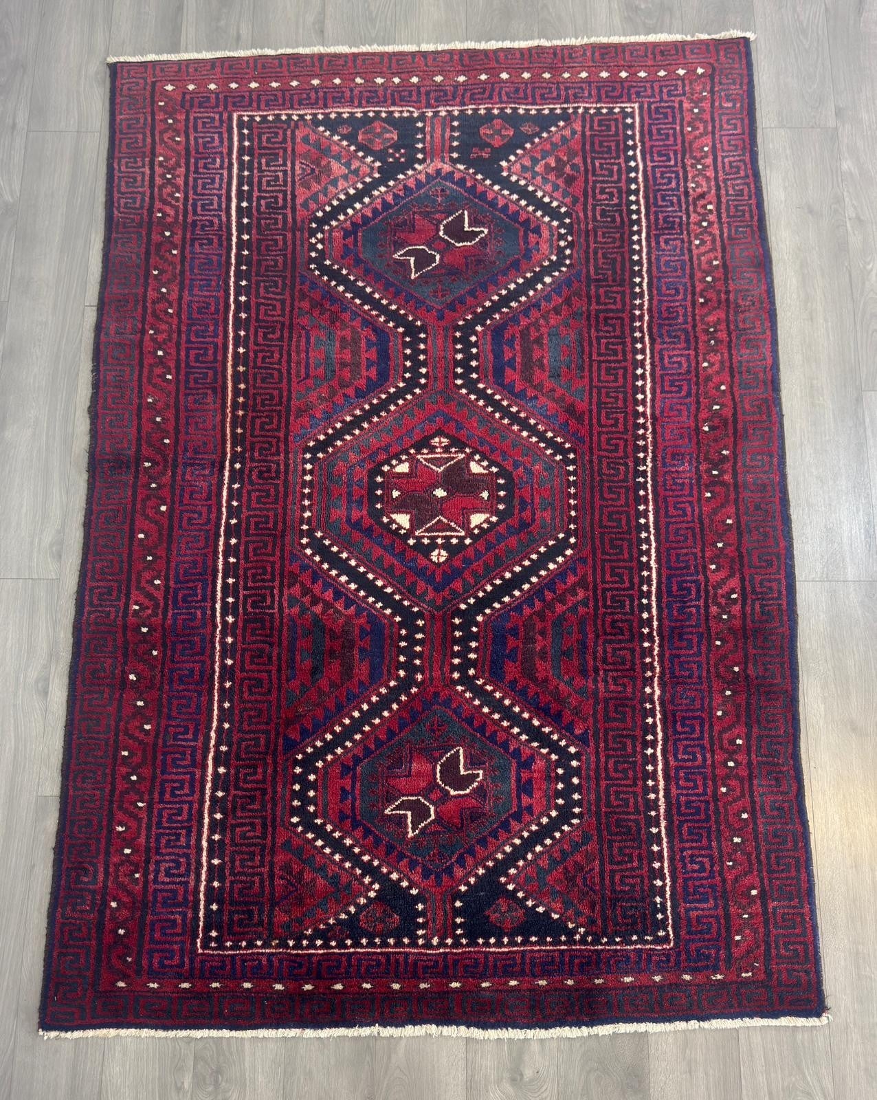 Schöner Belutsch Orientteppich Perserteppich Teppich 259cmx168cm C80121