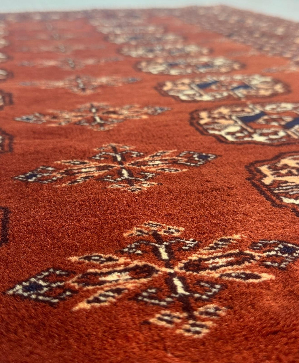 Schöner Buchara  Orientteppich Perserteppich Teppich 151cmx97cm 10672